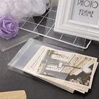 Blulu Clear Greeting Card Box Plastic Storage Organizer Bulk, 200 Packs - Image 5