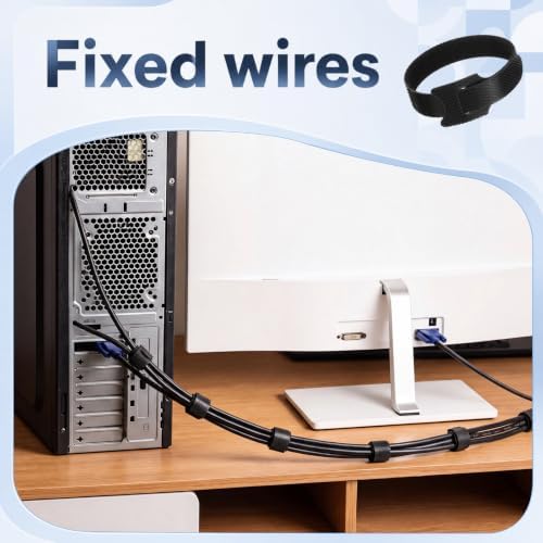 1000 Pcs Reusable Cable Ties, 8 Inches - Image 4