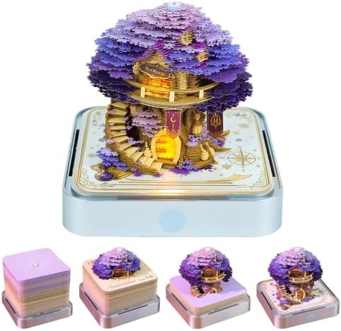 3D Calendar 2027,Time Piece Calendar 2027,3D Memo Pad Magic Tree House Tear Away calendar,3D Art Notepad,Christmas,New Year Gift (Magic Tree House) by WelcomeHOTOYMDS%EF%BC%81