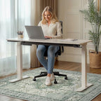 36"x48" Office Chair Mat for Hardwood Floor, Non-Slip Washable Green - Image 2