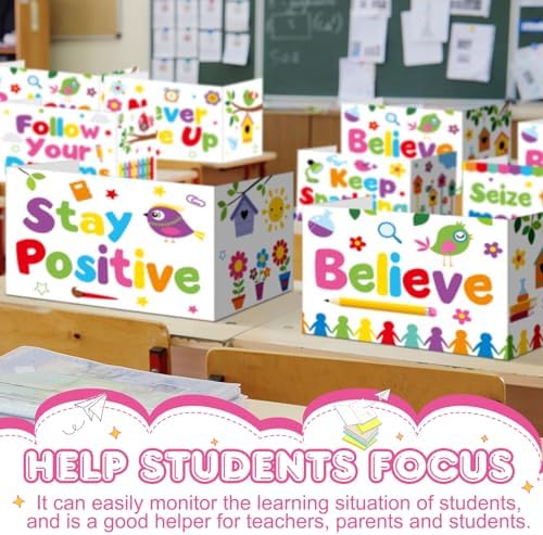 Honoson 24 Pcs Inspirational Privacy Folders for Students - Image 4