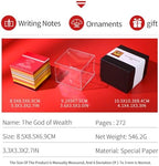 3D Art Calendar 2026,God of Wealth Time Piece Calendar 3D Memo Pad Creative Rip Away Paper Carving DIY Note - Image 6