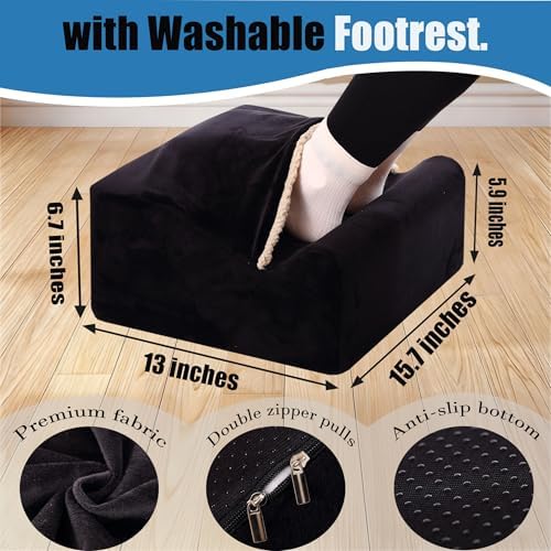 Keep Warm Foot Stool Foot Rest for Under Desk At Work - Image 2