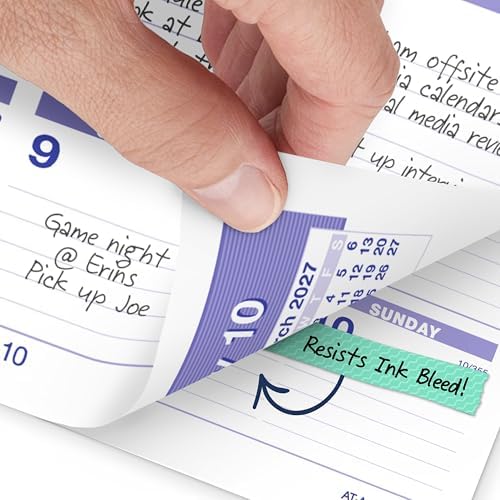 AT-A-GLANCE® FLIP-A-WEEK® 2027 Weekly Desk Calendar Refill, Small, 5.5" x 7" Page (Pack of 12) - Image 3