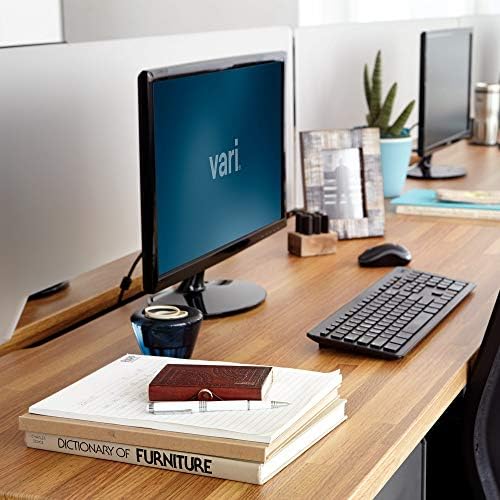 Vari Acrylic Privacy Panel for Desk – 48 Inch Frosted Acrylic Desk Divider, Clamp-On Office Privacy Screen, No-Tool Installation, Workspace Partition for Desks & Tables - Image 4