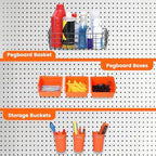 ENJOYWOOD 264 PCS Pegboard Organizer Accessories Kit Hooks Assortment - Image 7