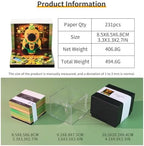 3D Art Calendar Memo Pad 2027,Desk Time Piece Calendar 3D Capybara Cafe Notepad Creative Rip Away Calendar Paper Carving Note - Image 6