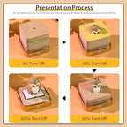 3D Calendar 2027,3D Time Piece Calendars 2027,3D Art Calendar Memo Pad 2027,Tear-Off Paper Sculpture,3D Paper Art Notepad,Cute Owl Desktop Decoration,New Year,Christmas Gift (Owl) - Image 6