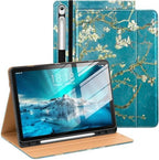 DTTO Leather Case for Samsung Galaxy Tab S10 Lite / S10 FE / S9 FE, Blossom by DTTO