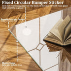 30"X48" Tempered Glass-Glass Chair Mat, Heavy Duty Hard Floor Mat - Image 5
