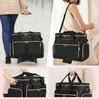 Rolling Teacher Bag with Wheels, Teacher Tote Bag Fits 15.6" Laptop - Image 5