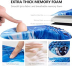 Ergonomic Mouse Pad & Keyboard Wrist Rest Set, Memory Foam - Image 3