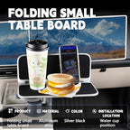 360° Rotating Folding Cup Holder Table, Steering Wheel Tray, Car & Laptop Desk - Car Accessories for Women & Men, Fit Tesla Model Y/3/S/Explorer/Maverick - Image 5