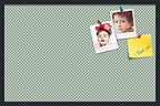 PinPix 34x22 inch Cork Bulletin Board. This Decorative Framed Pin Board Comes with Diamond Pattern in Nile Green Design and Satin Black. Ideal for Home, Office Decor or School (PinPix-380) by PinPixBulletinBoards