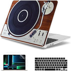 May Chen for MacBook Air 15 inch Case M5 M4 M3 M2 2026 2024-2023, Model A3448 A3241 A3114 A2941, Closes Seamlessly Hard Shell Laptop Cover with Keyboard Cover, Retro Music Machine by MayChen