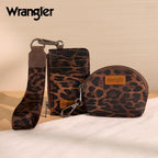 Wrangler Keychain Wristlet Wallets for Women Western Dual Pouch Wristlet Credit Card Holder Wallet - Image 6