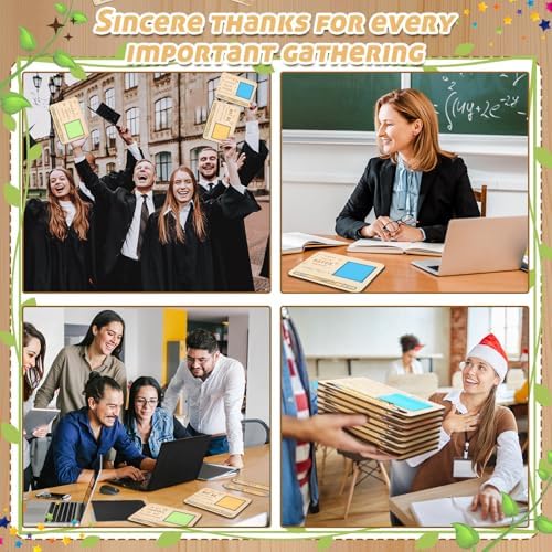 Kosiz 10 Set Wooden Sticky Note Holder Kit - Image 6