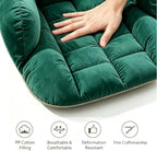 Office Chair Cushion Soft Dorm Desk Chair and Rocking Chair Cushion Non-Slip Seat Pad with Back for Kitchen Dining Chair - Image 3