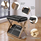 Foot Rest Under Desk at Work, Solid Wood Double Step Footstool - Image 4