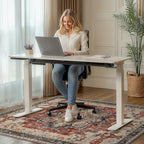 36"x48" Office Chair Mat for Hardwood Floor, Non-Slip Washable Annatto - Image 2