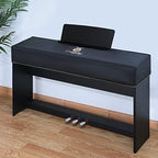 Piano 88 Keys Keyboard Dust Cover with Music Stand Opening of Zipper Design, Dust Proof Cover Compatible for Yamaha P35 P45 P48 P71 P85 P95 P105 P115 P125 Digital Pianos Keyboards - Image 4