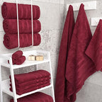 American Soft Linen 100% Cotton Luxury Turkish Towels, 4 PC Bath Towel Set - Image 2