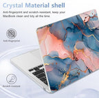 Case for 2026/2025/2024/2023 MacBook Air 15-inch Laptop Release M5 A3448 /M4 A3241 /M3 A3114 /M2 A2941, Stylish Protective Hard Shell Cover for MacBook Air 15.3 inch, Abstract Art P492 - Image 6