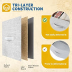DWVO Dresser for Bedroom, 7 Drawers Fabric, Light Gray - Image 6