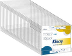 30 Pcs Acrylic Sign Holder 11 x 8.5, Horizontal Wall Mount Sign Holders by KSacry