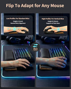 ASFSKY Keyboard and Mouse Wrist Rest Set - Image 5