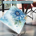 Mektron Case for 13.8" Microsoft Surface Laptop 8/7 (2026/2024) Surface Laptop 13.8 Inch Cover Fits Model 2036, Keyboard Cover +Screen Protector +Dust Plugs, Watercolor Blue Flower - Image 5