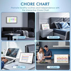 15.6" Digital Calendar Smart Chore Chart & Electronic Planner - Image 6