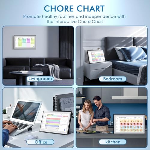 15.6" Digital Calendar Smart Chore Chart & Electronic Planner - Image 6