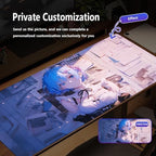 Game Mouse Pad Gaming Laptop Pad-Anime Desk Mat-Anime Mousepad-Gaming Mouse Pad PC Keyboard Waterproof and Non-Slip(GAOD-08,800x300mm) - Image 5