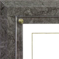 Walnut Grove Slide-in Certificate Plaque and Document Holder (Gray Marble) by Walnut+Grove