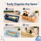 24 pcs Vintage Pencil Basket Dispenser for Classroom Pencil Holder for Desk - Image 5