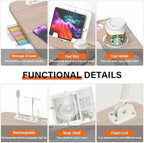 Lap Desk for Bed Adjustable Height with USB Port 23.6" x15.7" Desktop - Image 5
