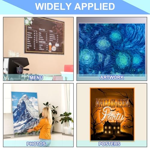 Sherr 5 Pcs Rigid Poster Protectors 24 x 36 Inch, Clear PVC Sleeves - Image 6