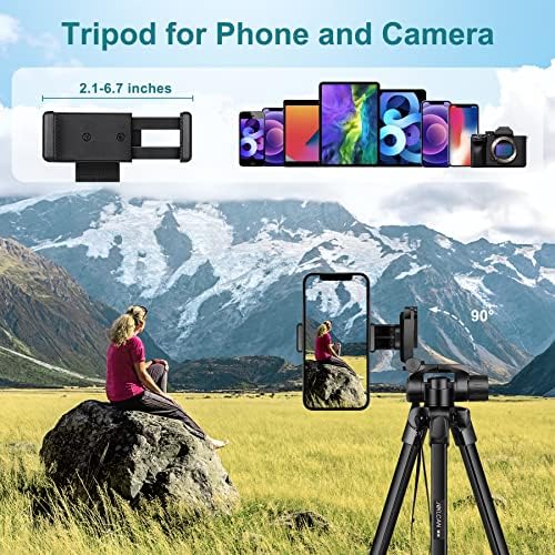 JOILCAN Phone Tripod, 68" Tripod for Phone Stand Video Recording Photos - Image 4