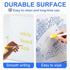 20x16 Inch Dry Erase Whiteboard, Magnetic Double Sided with Stand, White - Image 4