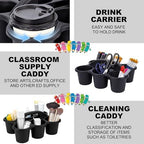 6 Pack Classroom Caddy For School,Cup Caddy for Drink - Image 4