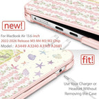 May Chen Case for M5/M4/M3/M2 MacBook Air 13 inch Case 2026-2022 Release - Image 3