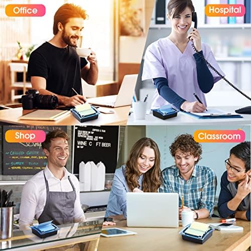 Mimorou 6 Pcs Pop up Sticky Notes Dispenser Sticky Note Holder for Desk - Image 5