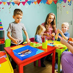 Sintuff 48 Pcs Classroom Paper Tray, Stackable Letter Size Bin, Multicolor - Image 5