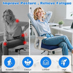 Seat Cushion, Office Chair Cushion, Chair Pad, Large, Blue, Large - Image 6