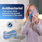 Antibacterial Reusable Cleaning Cloths, Silver-Embedded, 8 Pack - Image 3