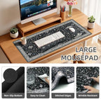 Mousepad Set，Keyboard Mat+Wrist Support Mouse Pad+Wrist Rest Pad+Coaster - Image 5