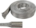 Electriduct 1/8" Tinned Copper Metal Braided Sleeving (Ø 0.08") - 100 Feet by Electriduct