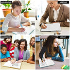 feela Journal Notebook Bulk for School, Hardcover Business Classic Ruled Lined Journals with Pen Holder for Work Office Journaling, with 5 Black Pens, 120 GSM, 5.1”x8.3”, 5 Pack, A5, Solid Colors - Image 7