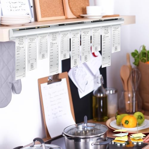 16/18/24/36" Restaurant Ticket Holder Set with 2 Spikes,24 Inch,Pen Slot - Image 5